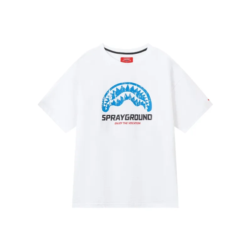 SPRAYGROUND Crew Neck Pullover Short Sleeved T Shirts Unisex-6