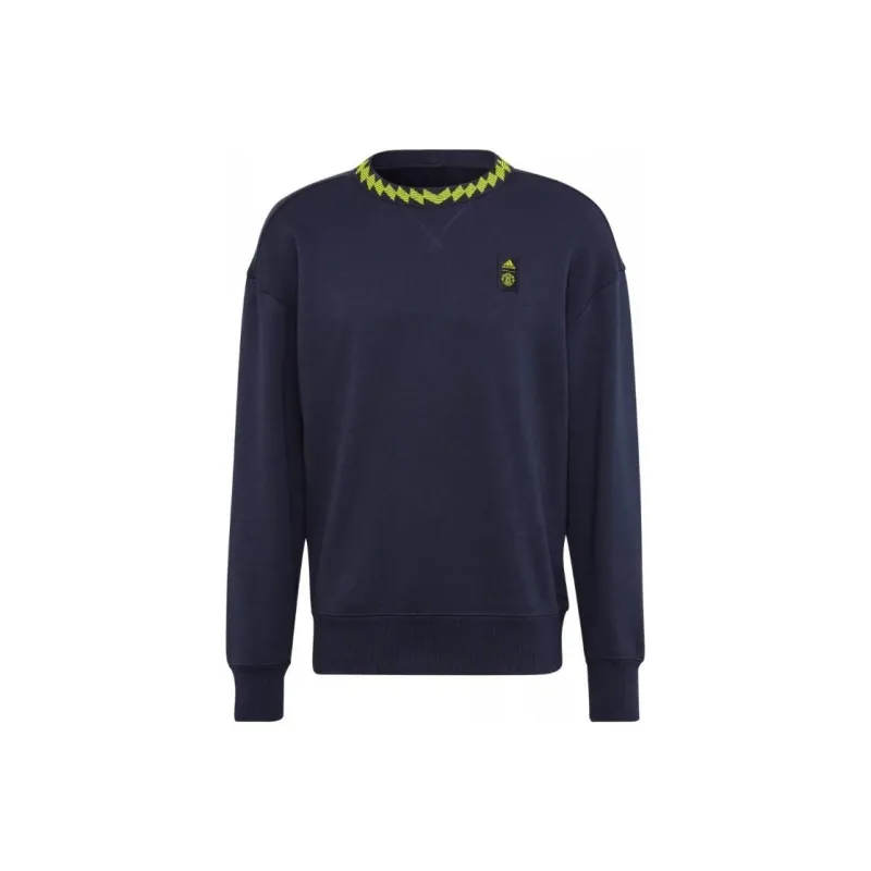Adidas Sweatshirts Men Navy Blue-0