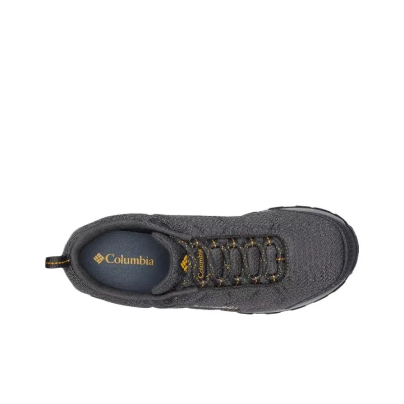Columbia Firecamp Cushioning Low Top Hiking Shoes Men's Dark Gray-4