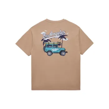 New Era x MLB T Shirt Men's Khaki