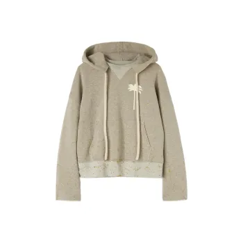 PALM ANGELS Pxp Painted Raw Cut Hoodie
