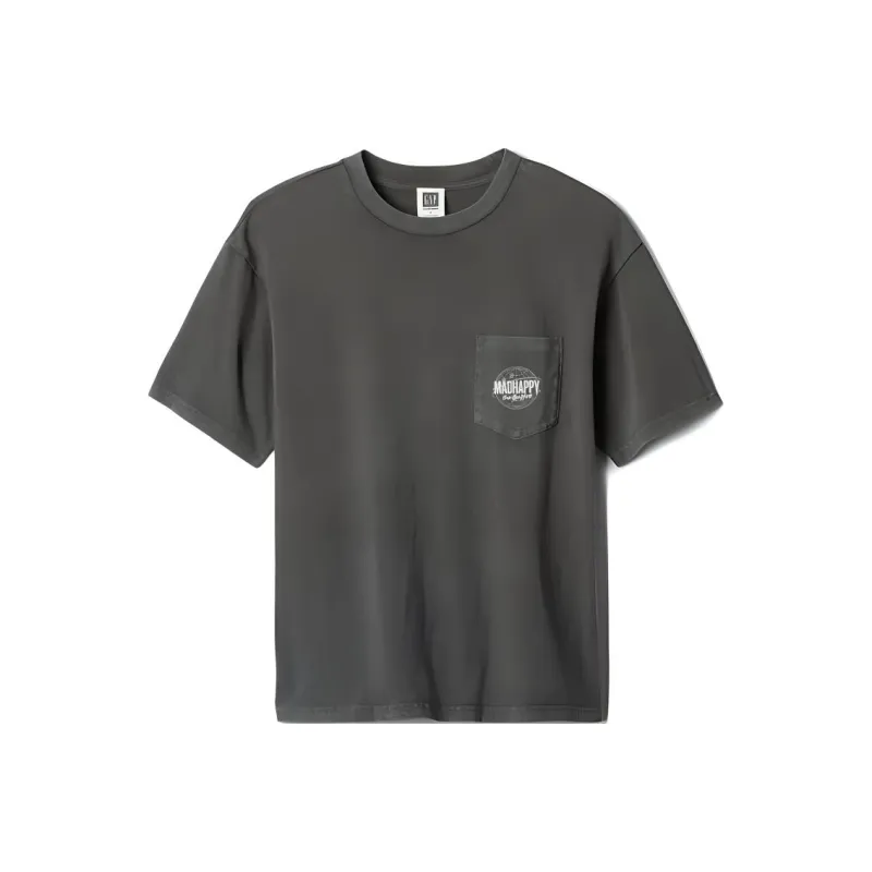 GAP Madhappy Collaboration T-Shirts Unisex Gray-0