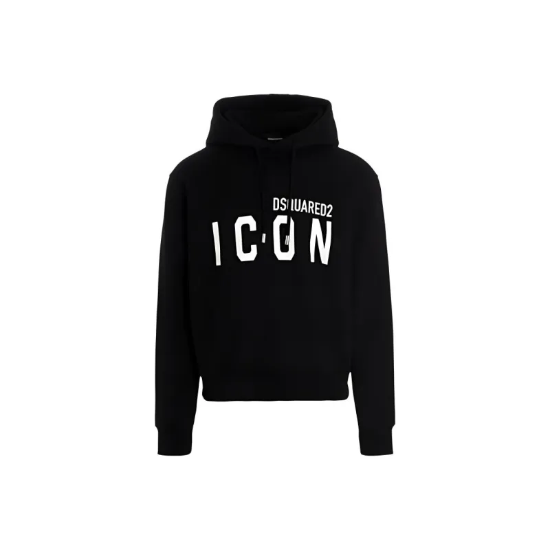 Dsquared2 Logo Printed Drawstring Hoodie-0