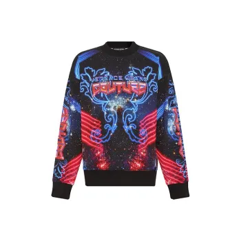 VERSACE JEANS COUTURE FW22 Sweatshirt Men's Black