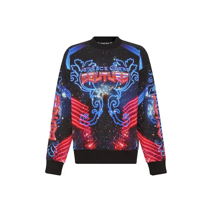 VERSACE JEANS COUTURE FW22 Sweatshirt Men's Black-0