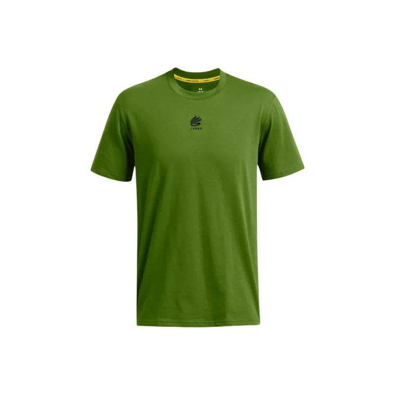 Under Armour Curry T Shirt Men's Olive Green-0