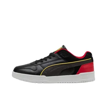 SCUDERIA FERRARI x PUMA RBD Game Anti Slip Wear Resistant Low Top Skateboard Shoes Women's Black Red