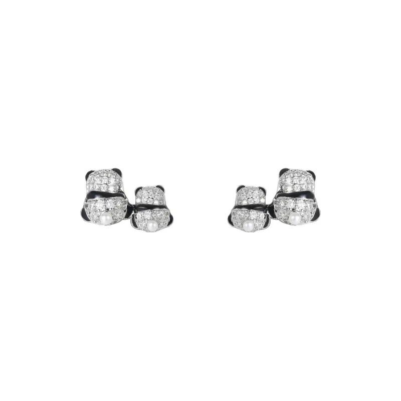 BING STUDIO 925 Sterling Silver Stud Earrings Women's-0