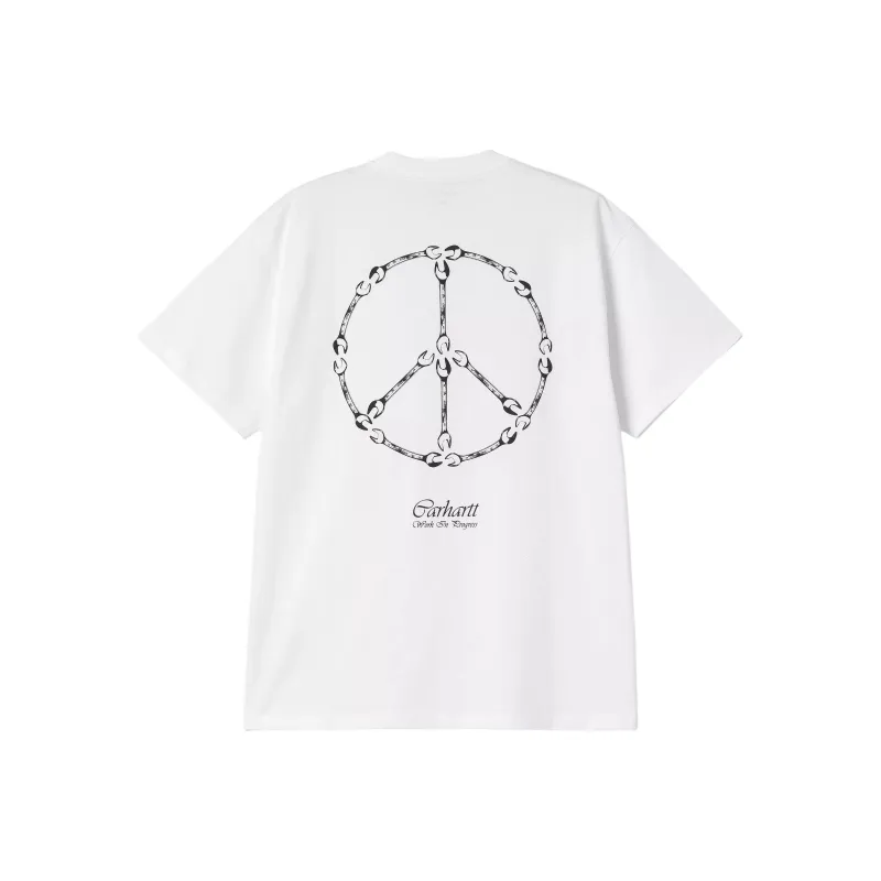 Carhartt WIP T Shirts Men White-0