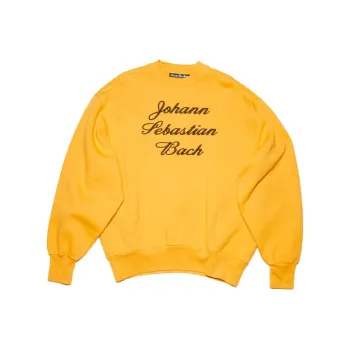 Acne Studios SS22 Sweatshirt Unisex Ginger Yellow