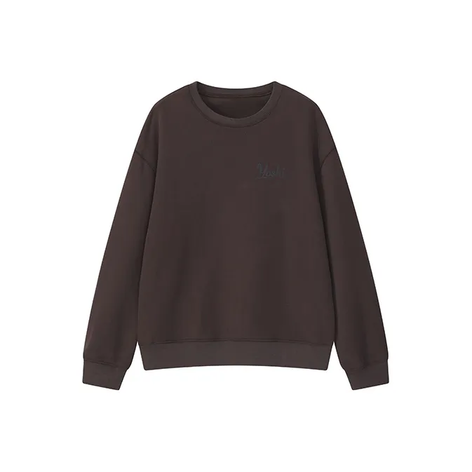 YOSHIYOYI Sweatshirt Unisex Chocolate-0
