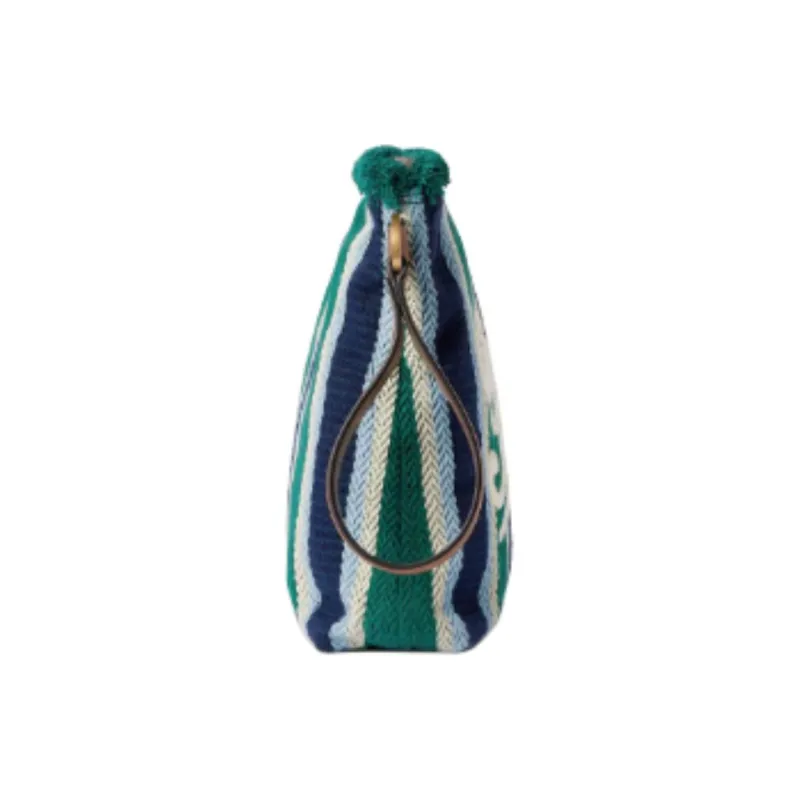 GUCCI Canvas Clutch Tubas Men's Green-1