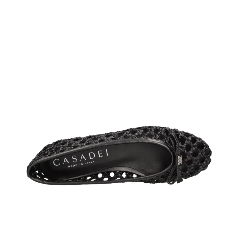 Casadei BALLET Casual Single Shoes Women's Black-2