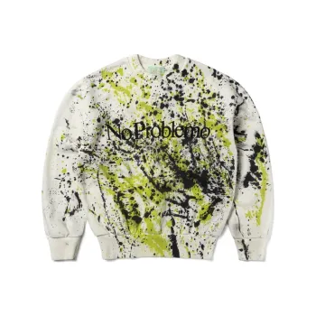 Aries No Problemo Paint print Sweatshirt