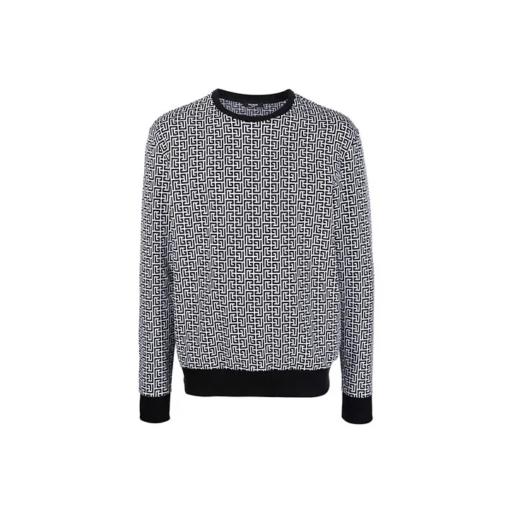 BALMAIN Mini Monogram Sweatshirt-0