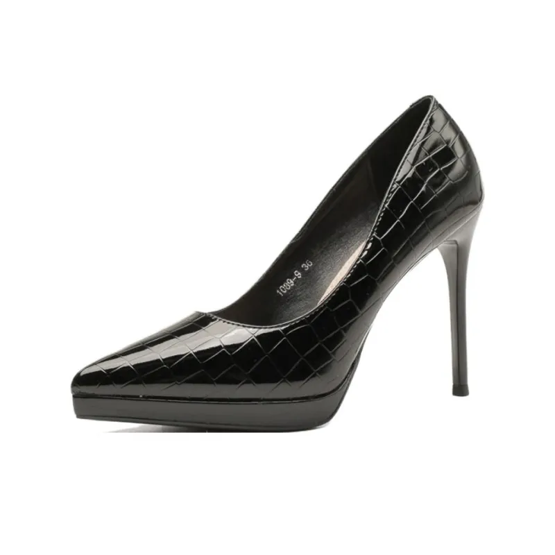 Than Than Me Slim Heel High Heels Women's-5