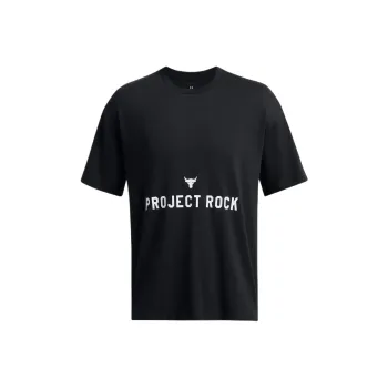 Under Armour Johnson BADGE OF HONOR T Shirt Men's Black