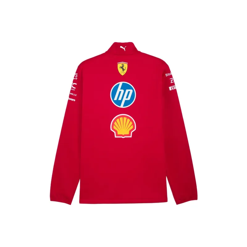 PUMA x SCUDERIA FERRARI Jacket Men's Dark Cherries-1