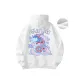 White[Hooded Thickened and Fleece-Lined]