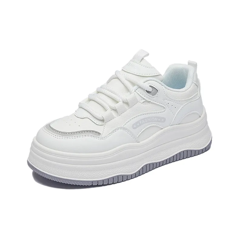 SHENGERLEIDE Slip Resistant Breathable Abrasion Resistant Low Top Skateboard Shoes Women's-10