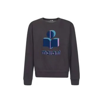 ISABEL MARANT Sweatshirts Men Brown