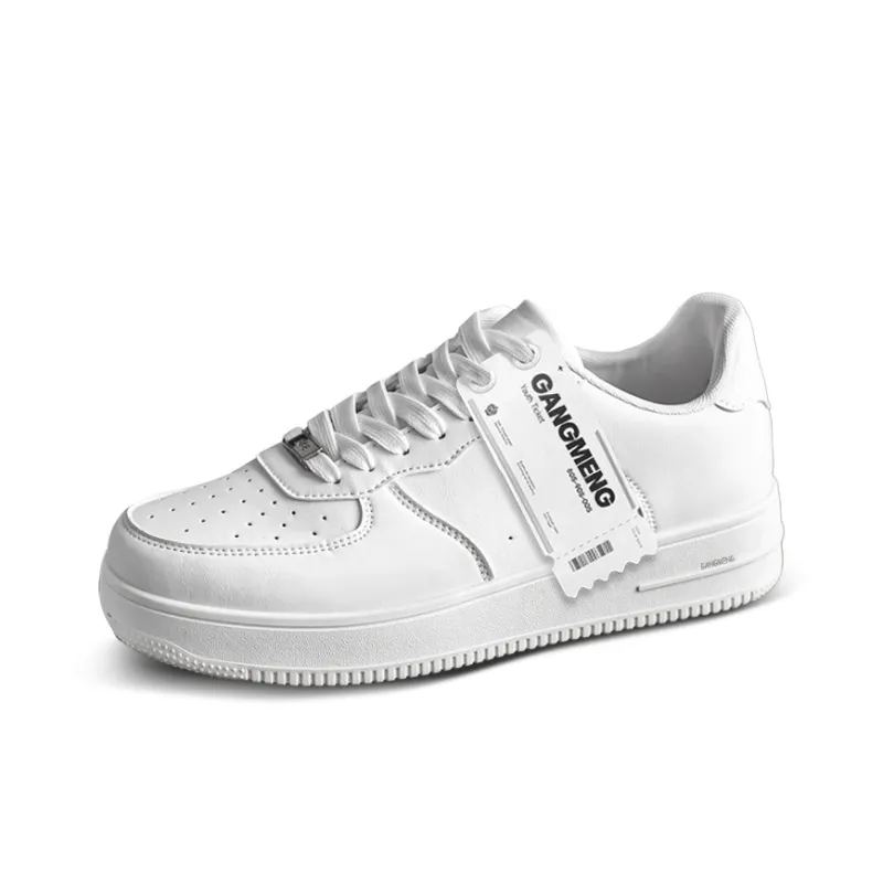 Hong Kong Meng Slip Resistant, Waterproof, Lightweight Low Top Skateboard Shoes Men's-3