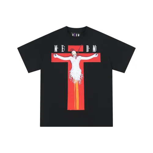MR.ENJOYDA MONEY MEDM X EVA Collaboration T-Shirts Unisex Black