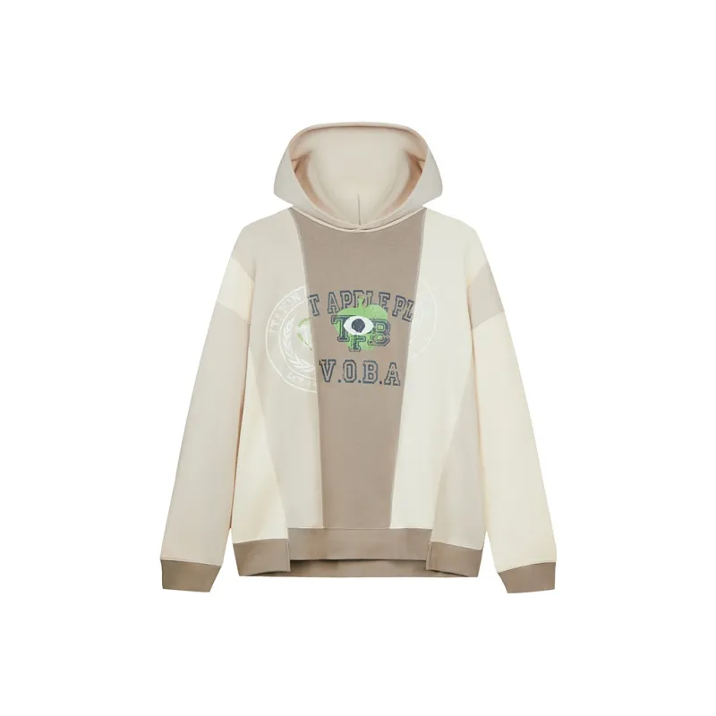 VOBA X TFBOYS 10th Anniversary Co branded Series Sweatshirts Unisex Light Khaki-0