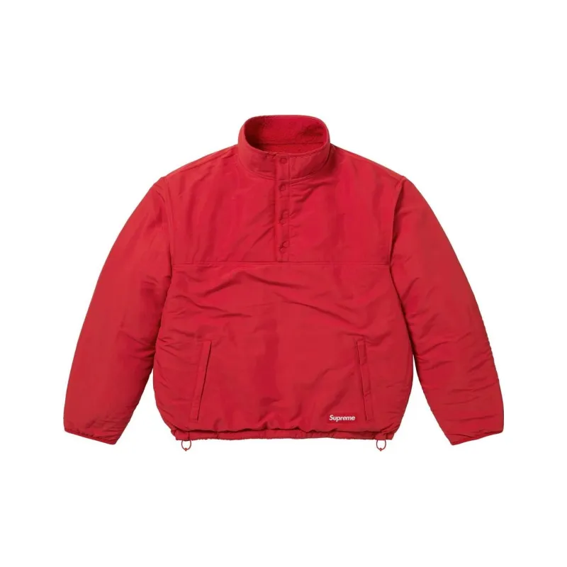 Supreme Polartec Shearling Reversible Pullover-10