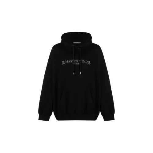 MASTERMIND WORLD Skull shirtsed Long Sleeved Drawstring Hoodie
