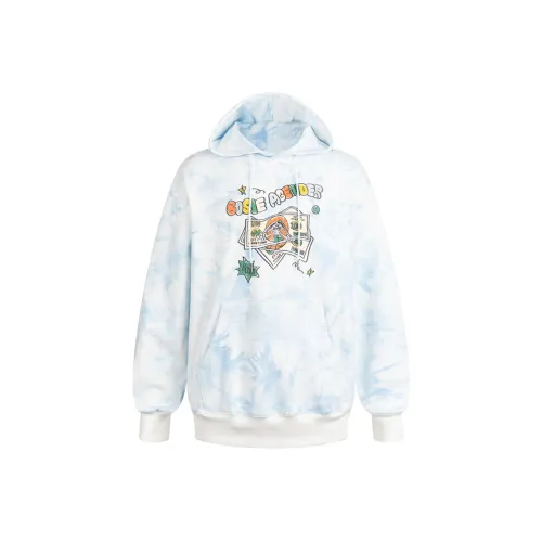 Bosieagender SWEATER sweatshirts Unisex Blue With White Lettering