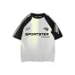 White Heather Gray & Black Sleeves
