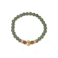 Hetian Jade Spring Warmth Peach Blossom Jasper Beaded Bracelet