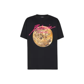 BALMAIN Universe & Planet T shirt