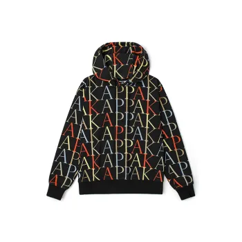 Kappa Sweatshirts Unisex Mineral Black KA02P