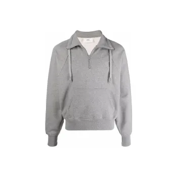 AMIPARIS Ami De Coeur Half zip Sweatshirt