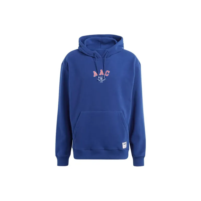 Adidas Originals WINTER POLAR FLEECE AAC HOODIE Sweatshirt Men's Blue-0