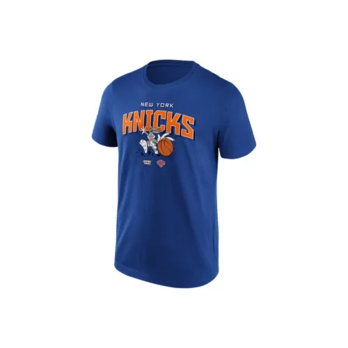 NBA New York Knicks Looney Tunes Bugs Bunny Graphic T-Shirt Men's Blue