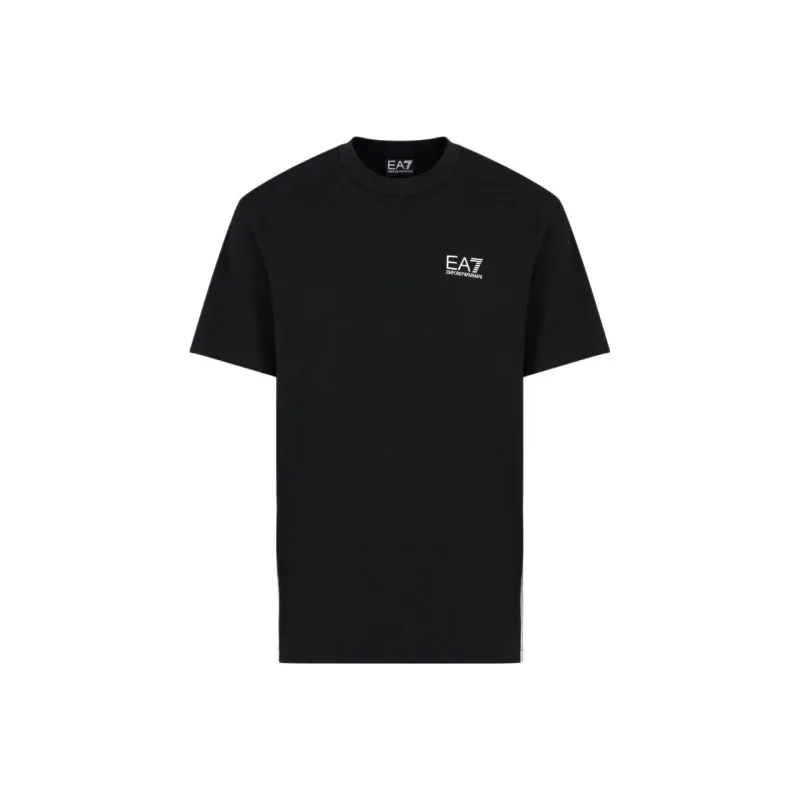 EMPORIO ARMANI Side Striped Logo Printed T Shirt-0