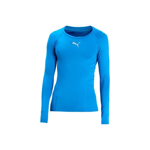 PUMA T Shirt Men's Electric Blue Lemonade