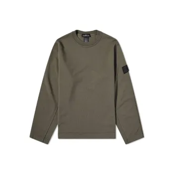 STONE ISLAND Sweatshirts Men Army Green