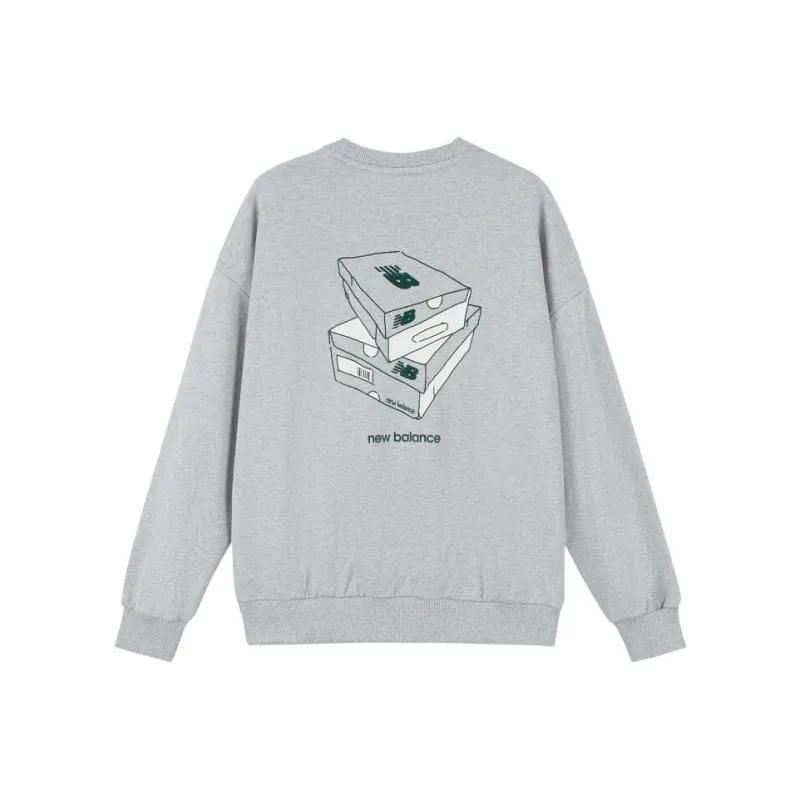 New Balance SDS Sweatshirts Men Gray-0