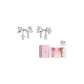 Sweet Dream Bowknot Stud Earrings[Dreamy Castle Box]