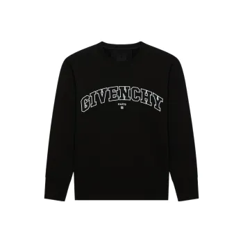 Givenchy College Slim Fit Crewneck Sweatshirt