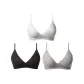 3 Pack (White+Black+Silver Gray)
