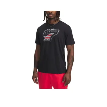 Under Armour ProjectRock UA Iron T Shirt Men's Black