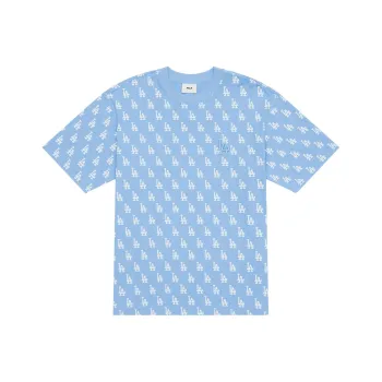 MLB SS24 T Shirt Unisex Sky Blue