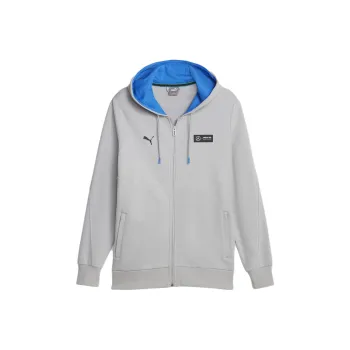PUMA Hoodie Zippé Mercedes-AMG PETRONAS Homme Sweatshirt Men's Gray