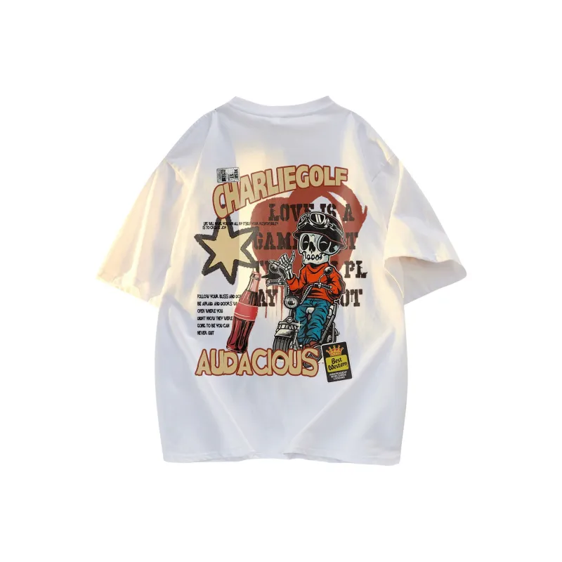CHARLIE GOLF T Shirt Unisex Black-2