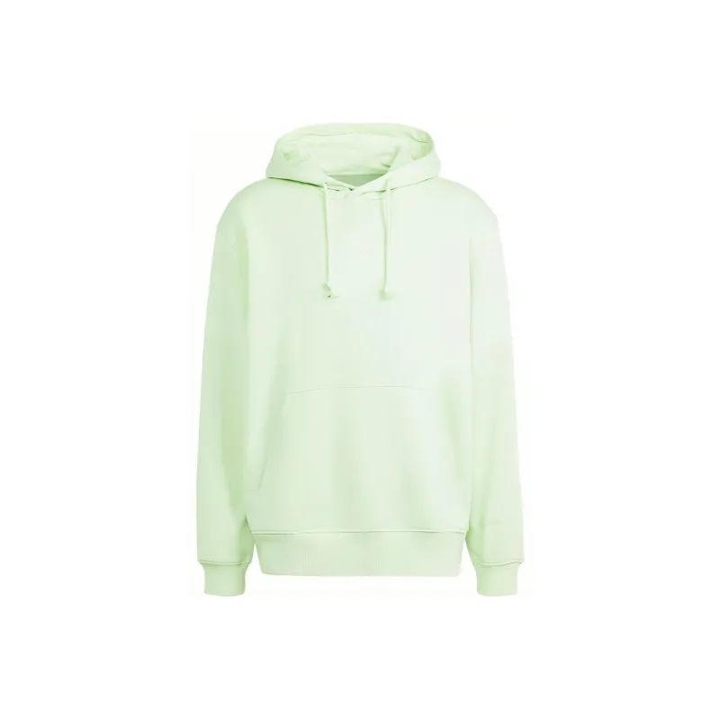 Adidas All Szn Fleece Hoodie Sweatshirt Men's Light Green-0